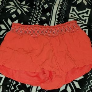 Red shorts nwot